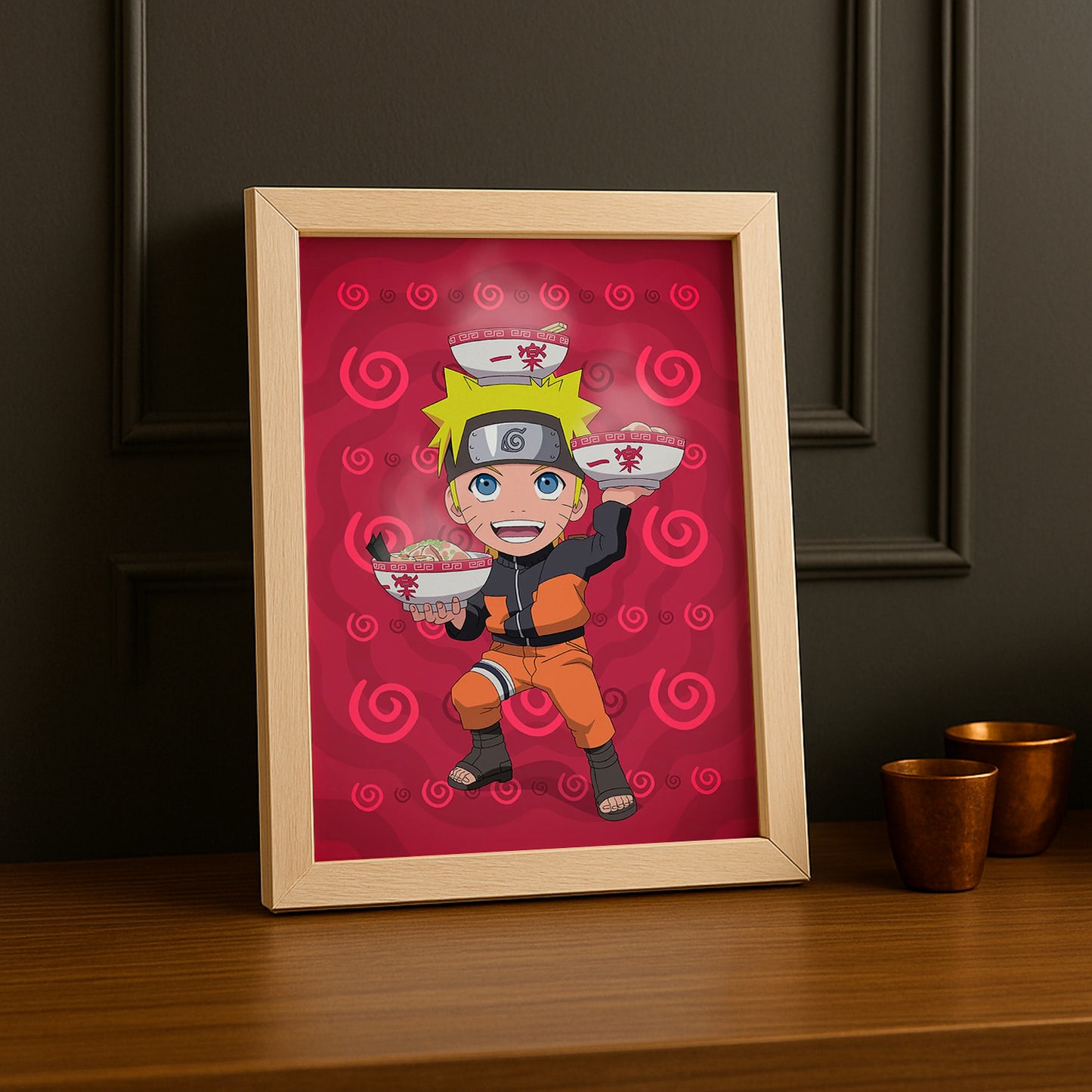 Cadre Photo Naruto - Naruto Bol de Ramen