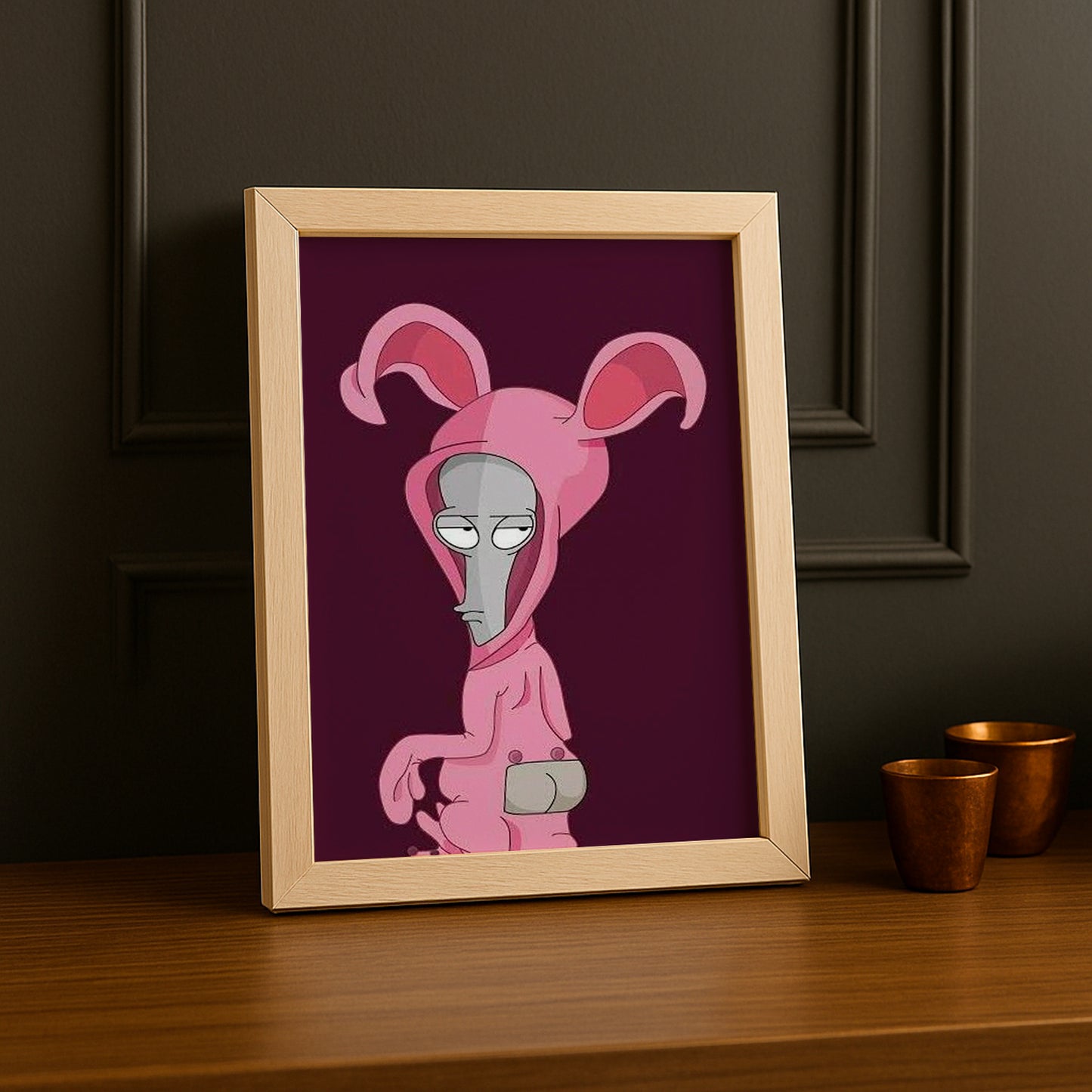 Cadre Photo American Dad - Roger Sweat Rose