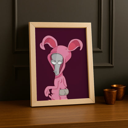 Cadre Photo American Dad - Roger Sweat Rose