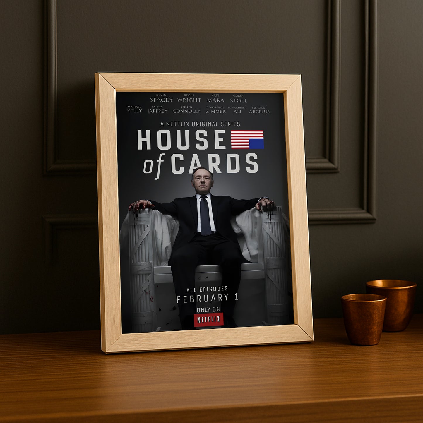 Cadre photo House of Cards