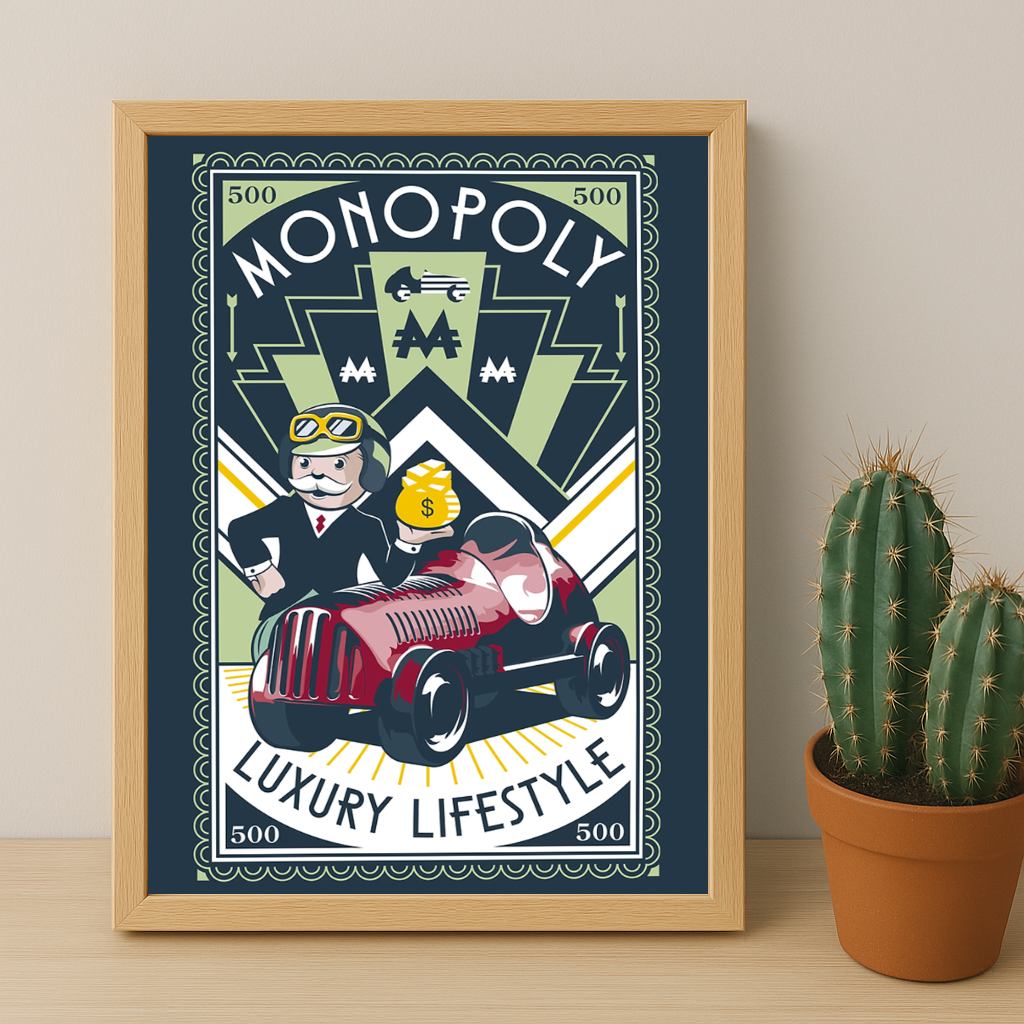 Monopoly Luxury Lifestyle - Poster