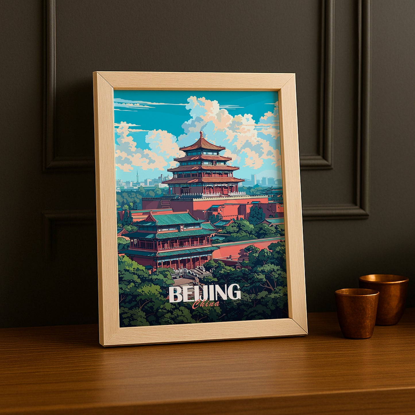 Cadre photo Beijing China