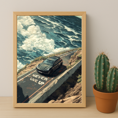 Porsche Cayenne - Poster