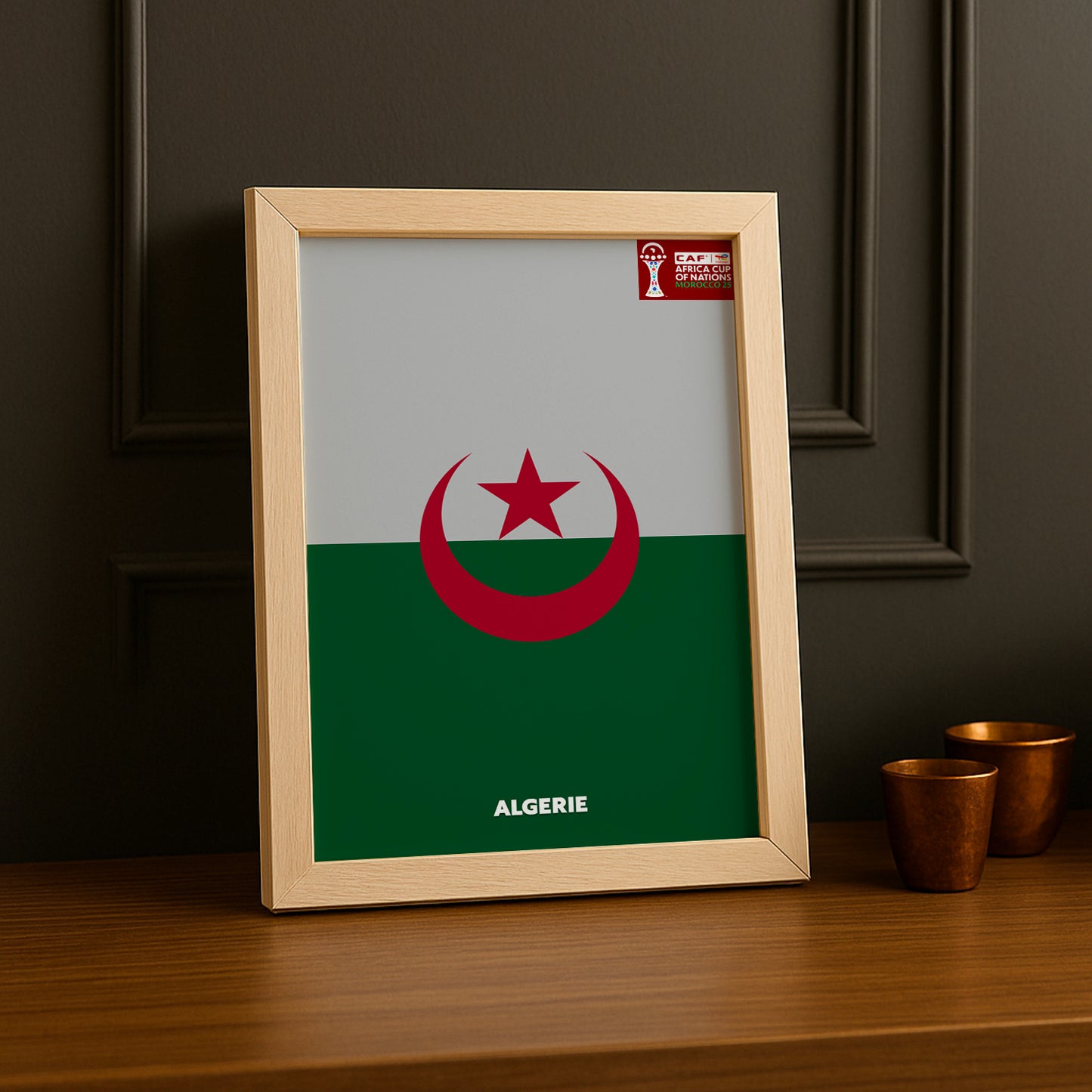 Cadre Photo CAN 2025 - Algérie
