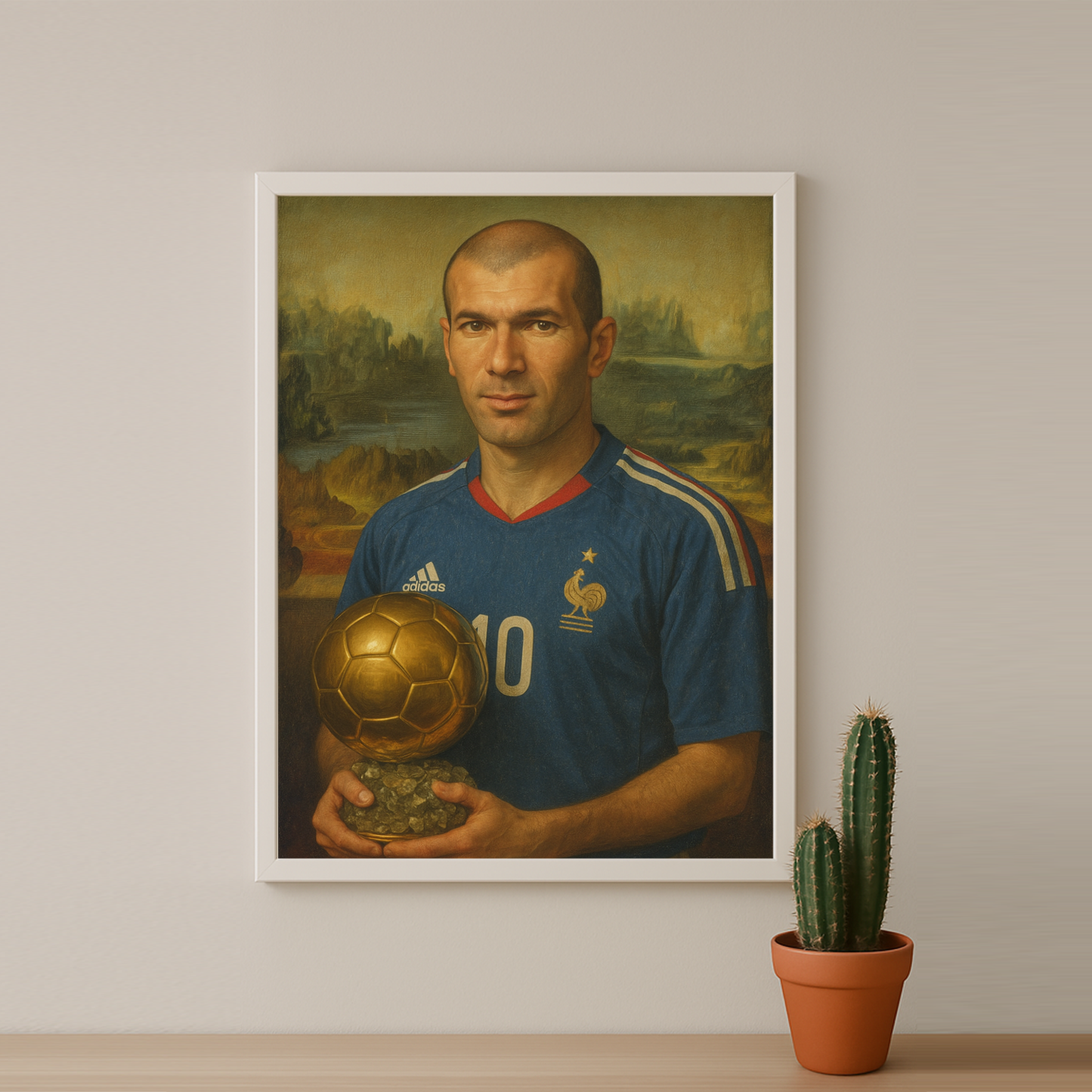 Poster Ballon d'Or - Zinédine Zidane