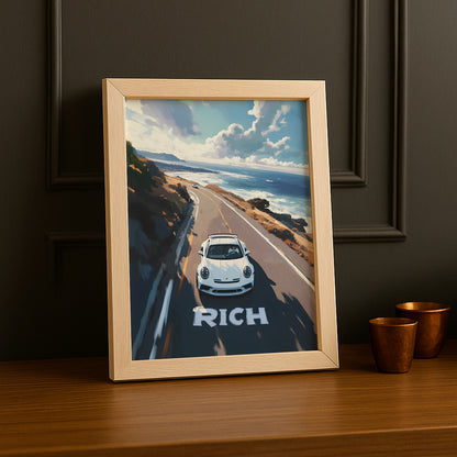 Porsche 911 - Poster