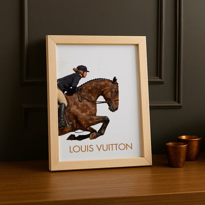 Cadre photo Louis Vuitton - Cheval