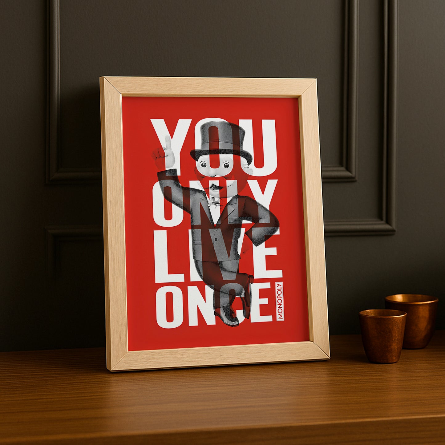 Monopoly You Only Live Once - Poster