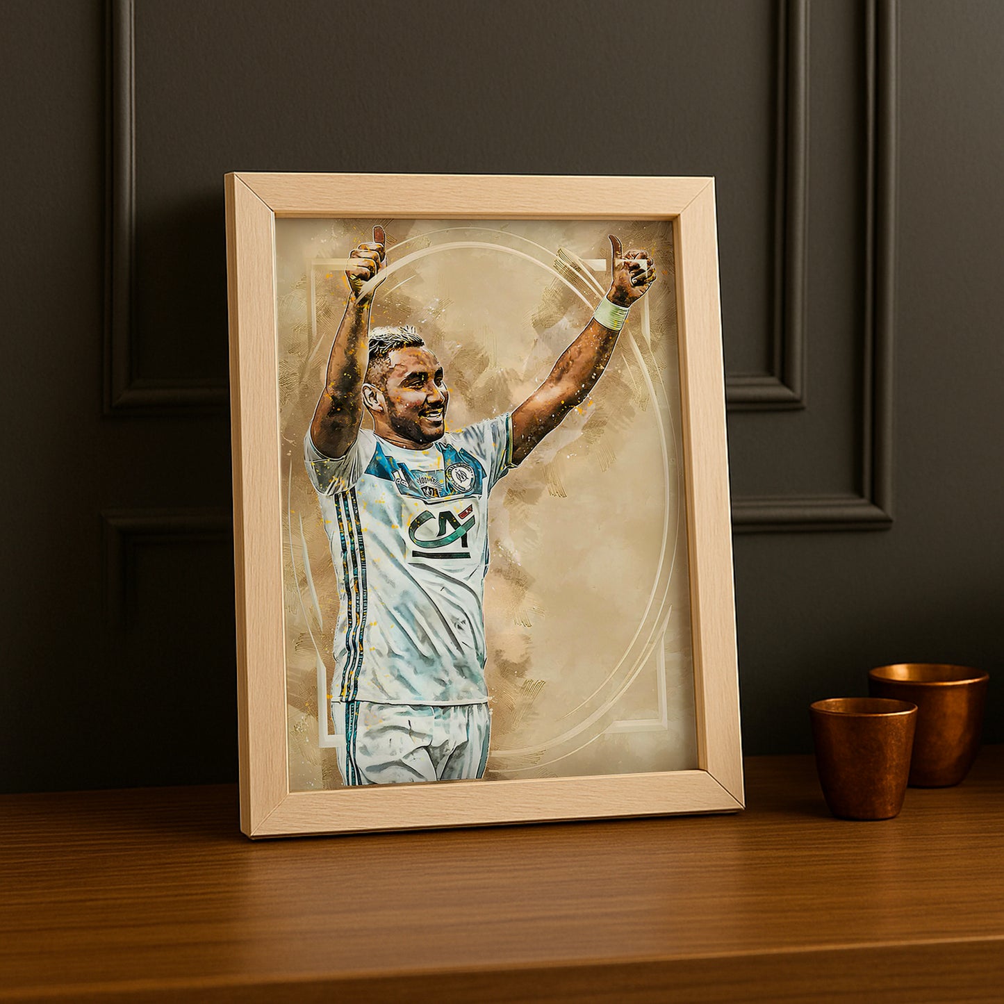 Olympique de Marseille Dimitri Payet - Poster