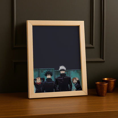 Cadre photo Jujutsu Kaizen