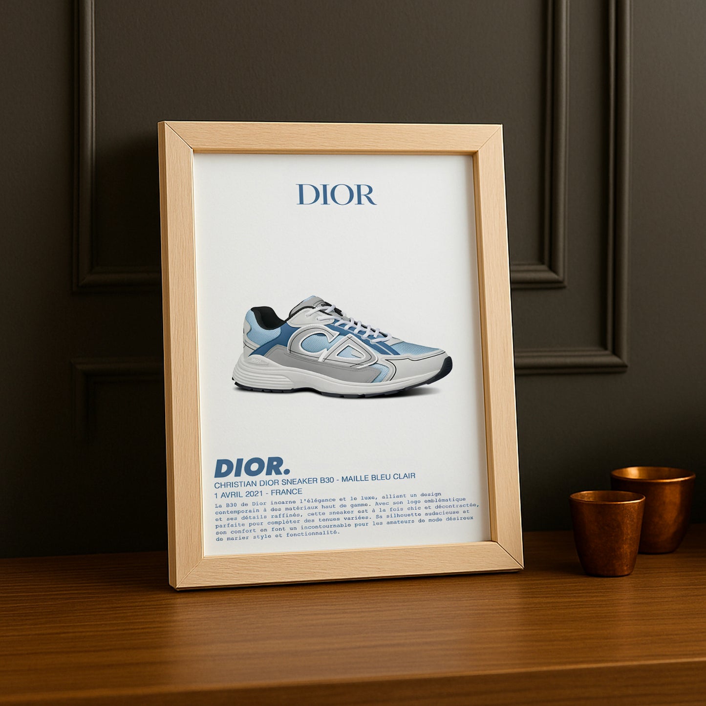 Cadre photo Dior B30 Sneaker