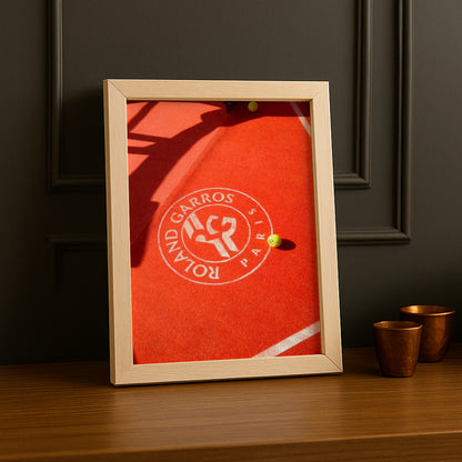 Poster Photo Tennis - Roland Garros