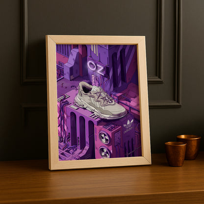 Cadre photo Adidas - Purple