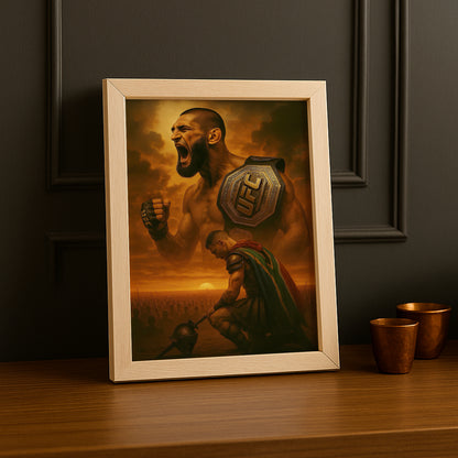 Poster UFC - Khamzat Chimaev Champion