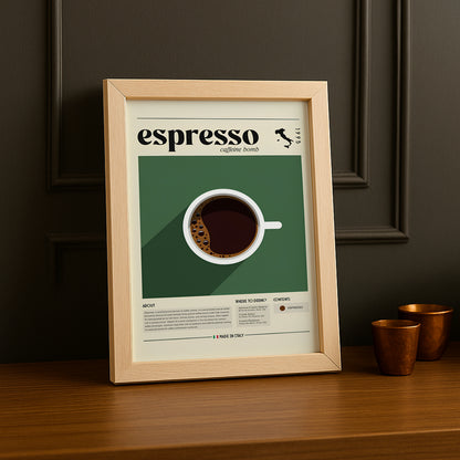Cadre photo Coffee Lover - Cafein bomb