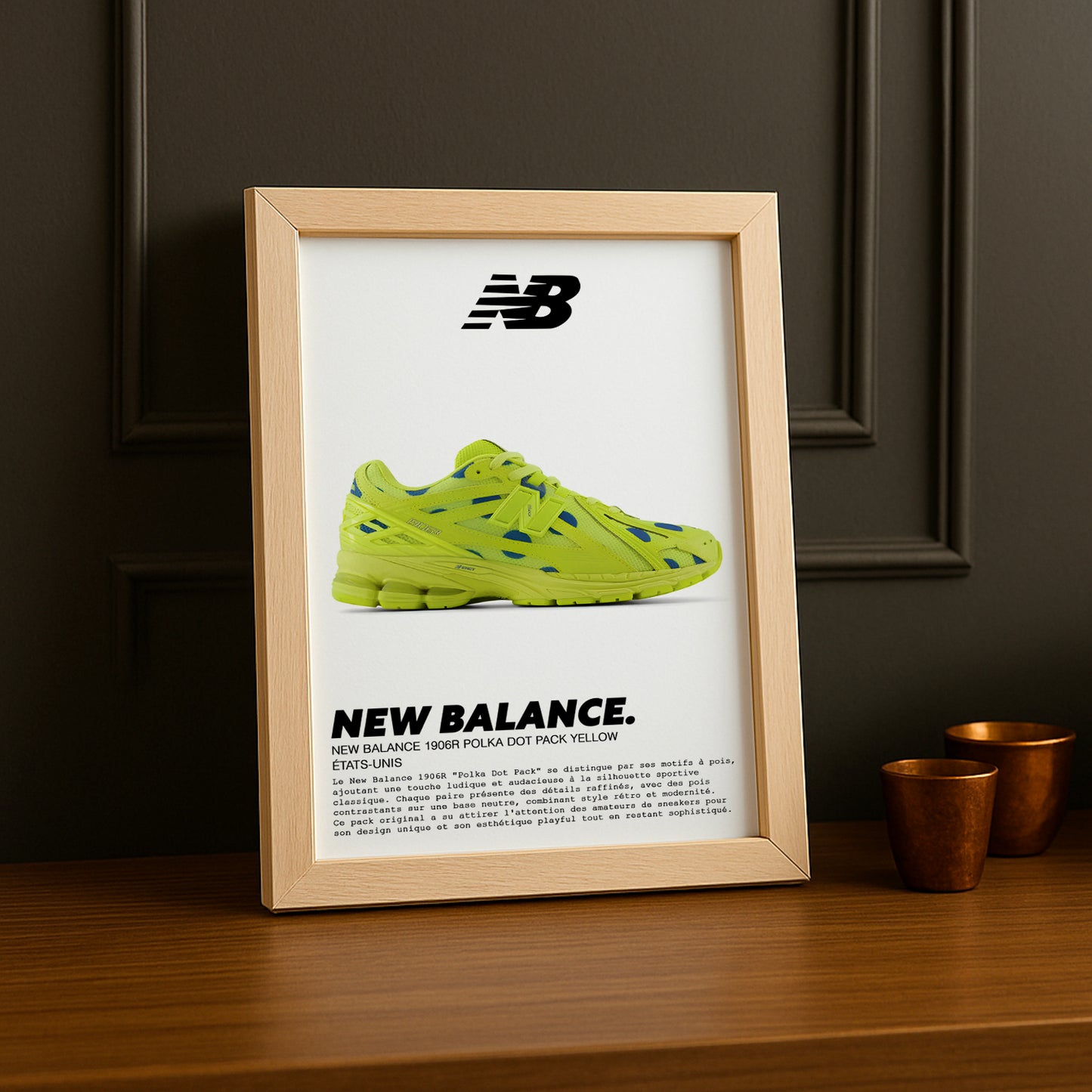 Cadre photo New Balance 1906R Polka Dot Pack Yellow