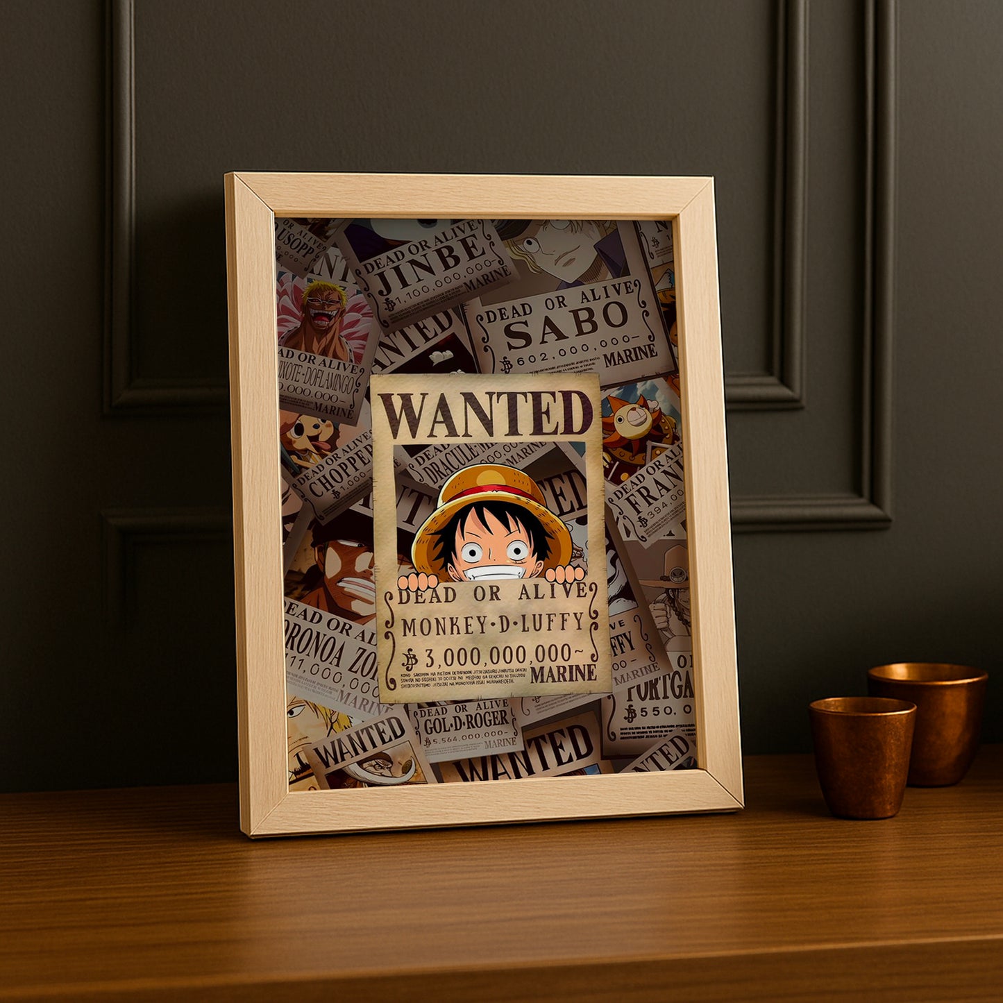 Cadre photo Luffy One Piece