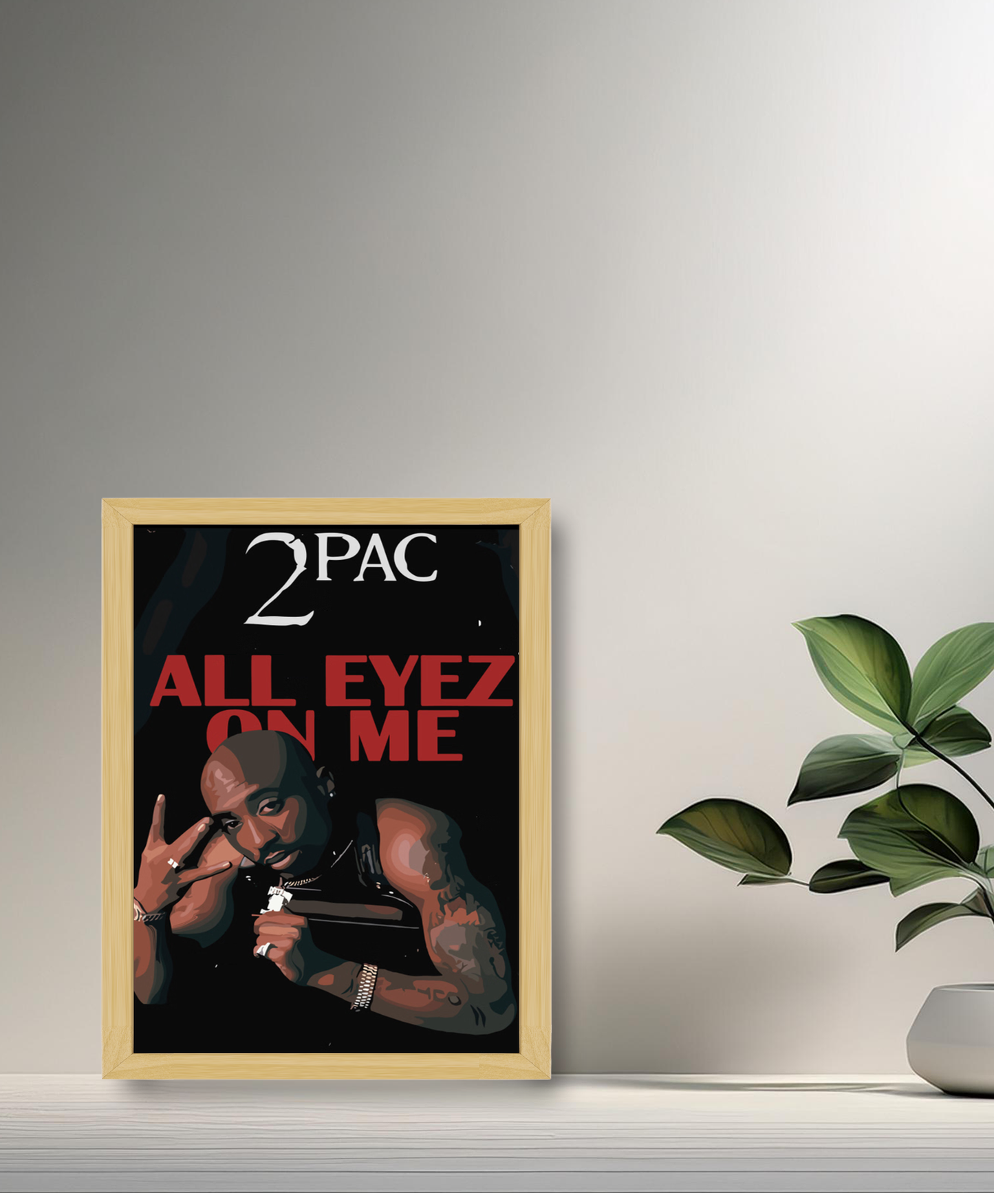 Cadre photo 2Pac All Eyes Me