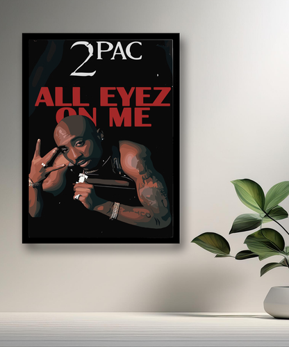 Cadre photo 2Pac All Eyes Me