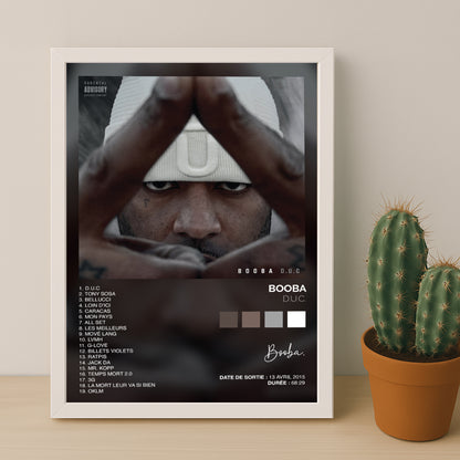 Cadre photo Album Musicaux - D.U.C de Booba