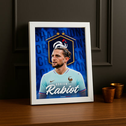 Cadre Photo Adrien Rabiot – Équipe de France TonCadre