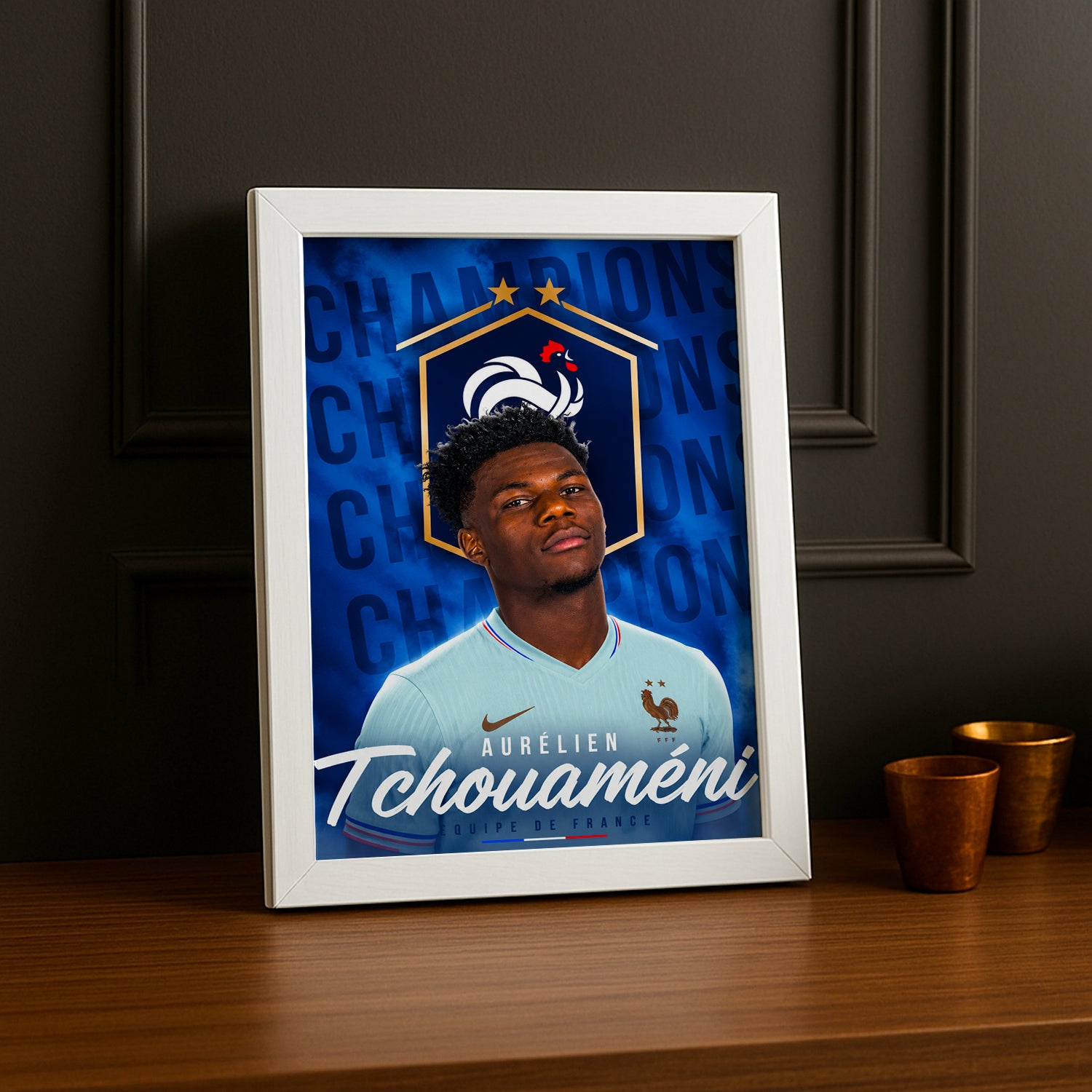 Cadre Photo Aurélien Tchouaméni – Équipe de France TonCadre