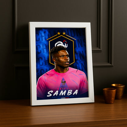 Cadre Photo Brice Samba – Équipe de France TonCadre