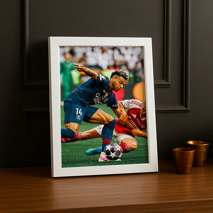 Cadre Photo Désiré Doué – Dribble Finale PSG vs Arsenal Champions League 2026 TonCadre