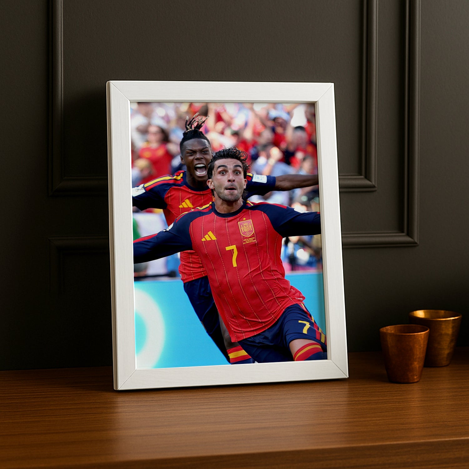 Cadre Photo Ferran Torres & Nico Williams – But Finale Espagne TonCadre