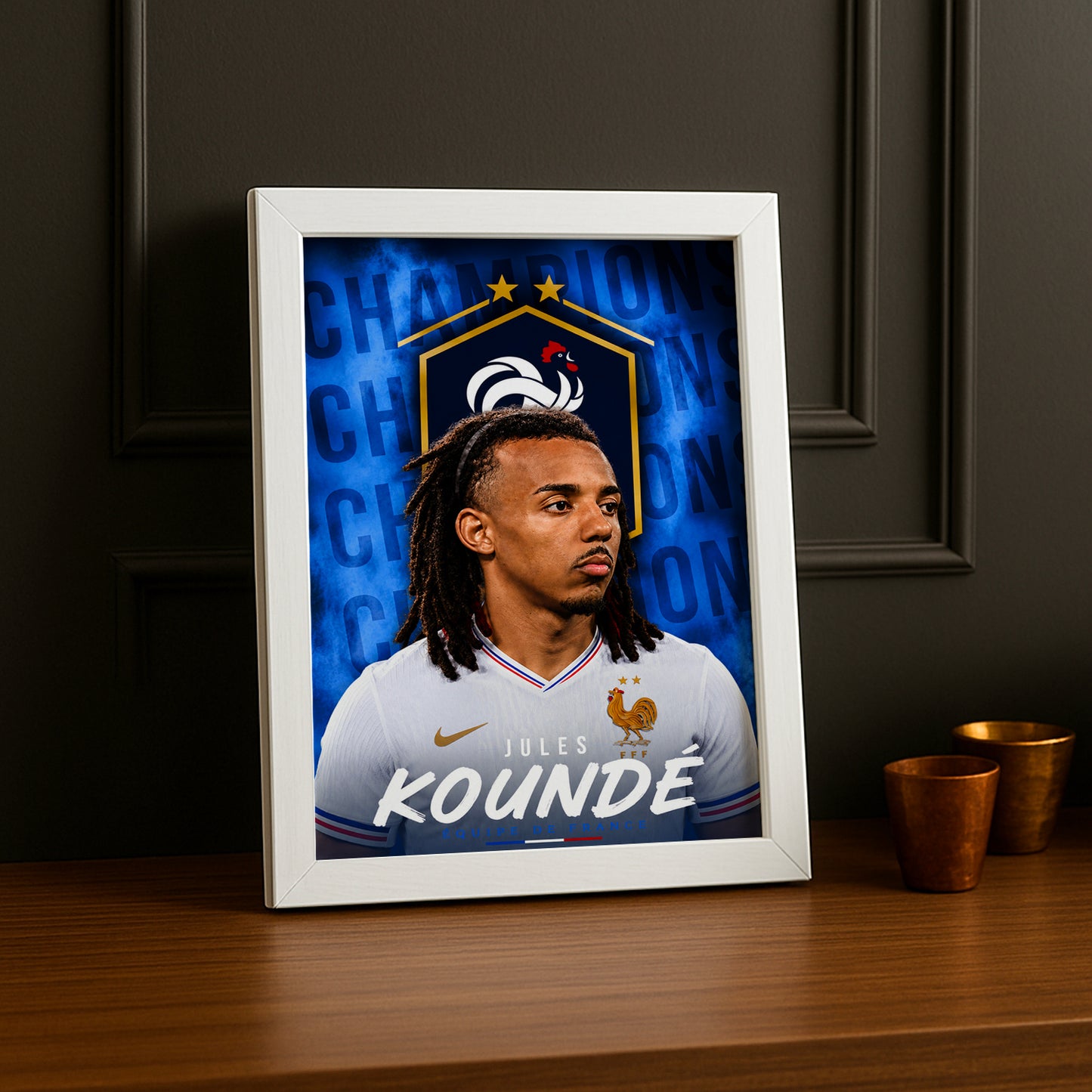 Cadre Photo Jules Koundé – Équipe de France TonCadre