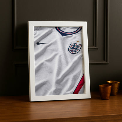 Cadre Photo Maillot Angleterre – Domicile Coupe du Monde 2026 TonCadre