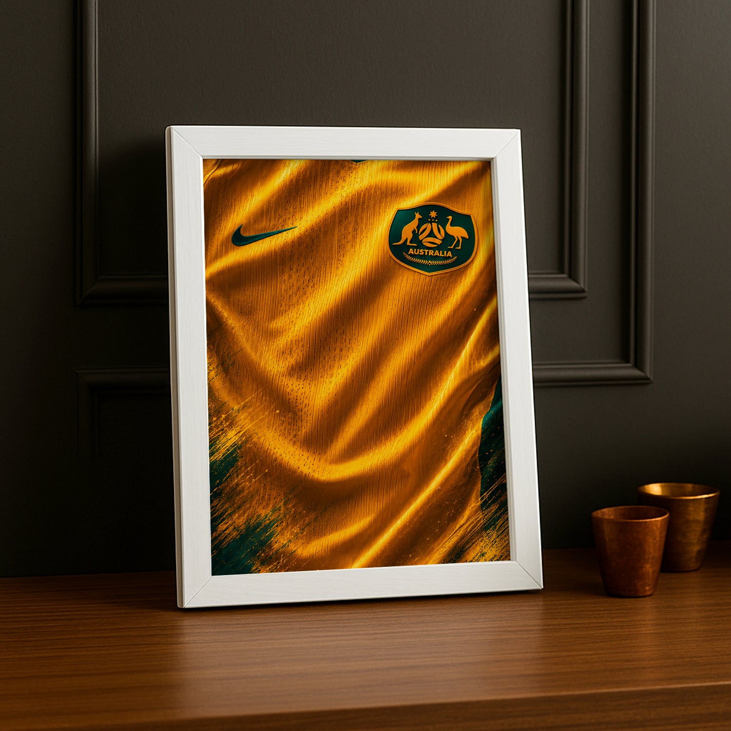 Cadre Photo Maillot Australie – Domicile Coupe du Monde 2026 TonCadre