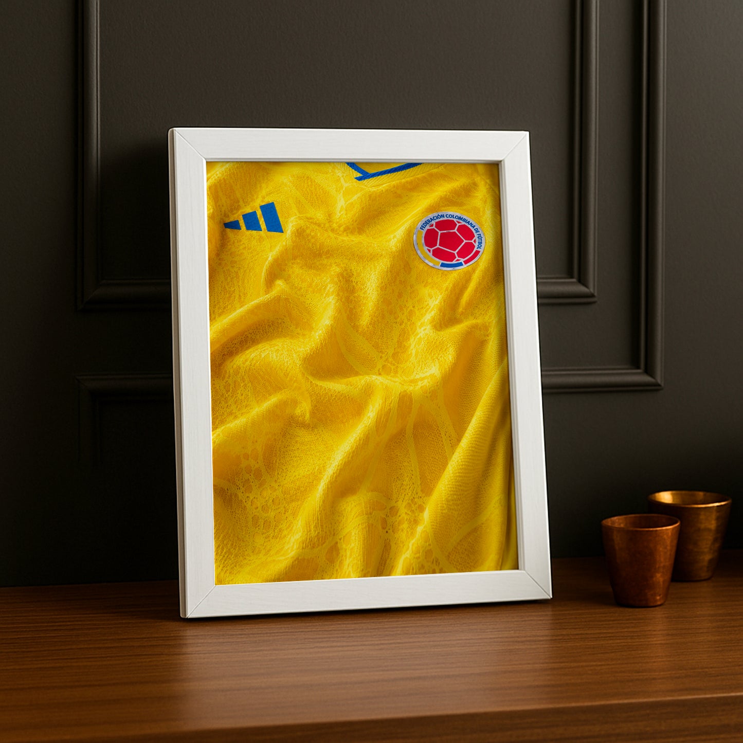 Cadre Photo Maillot Colombie – Domicile Coupe du Monde 2026 TonCadre
