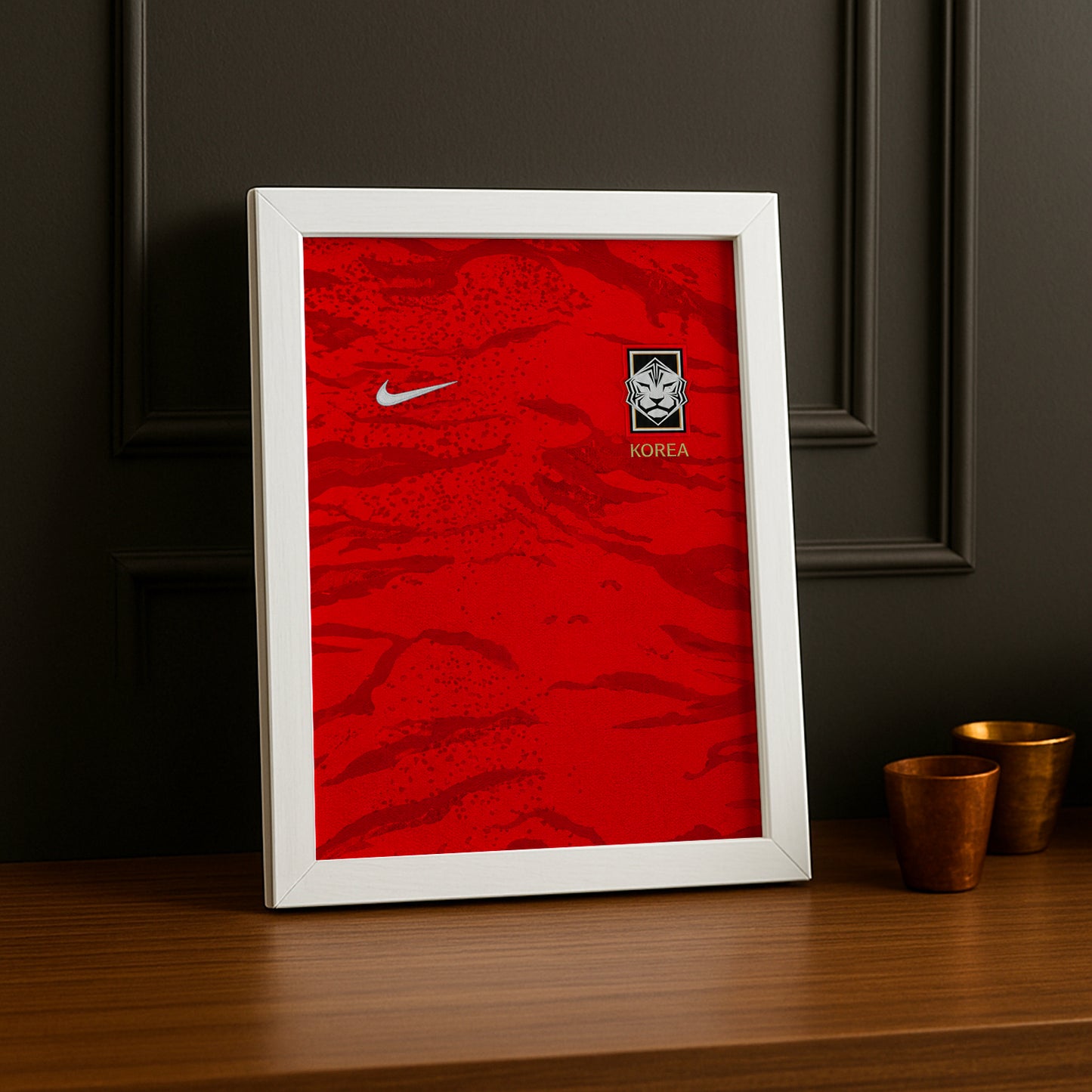 Cadre Photo Maillot Corée du Sud – Domicile Coupe du Monde 2026 TonCadre
