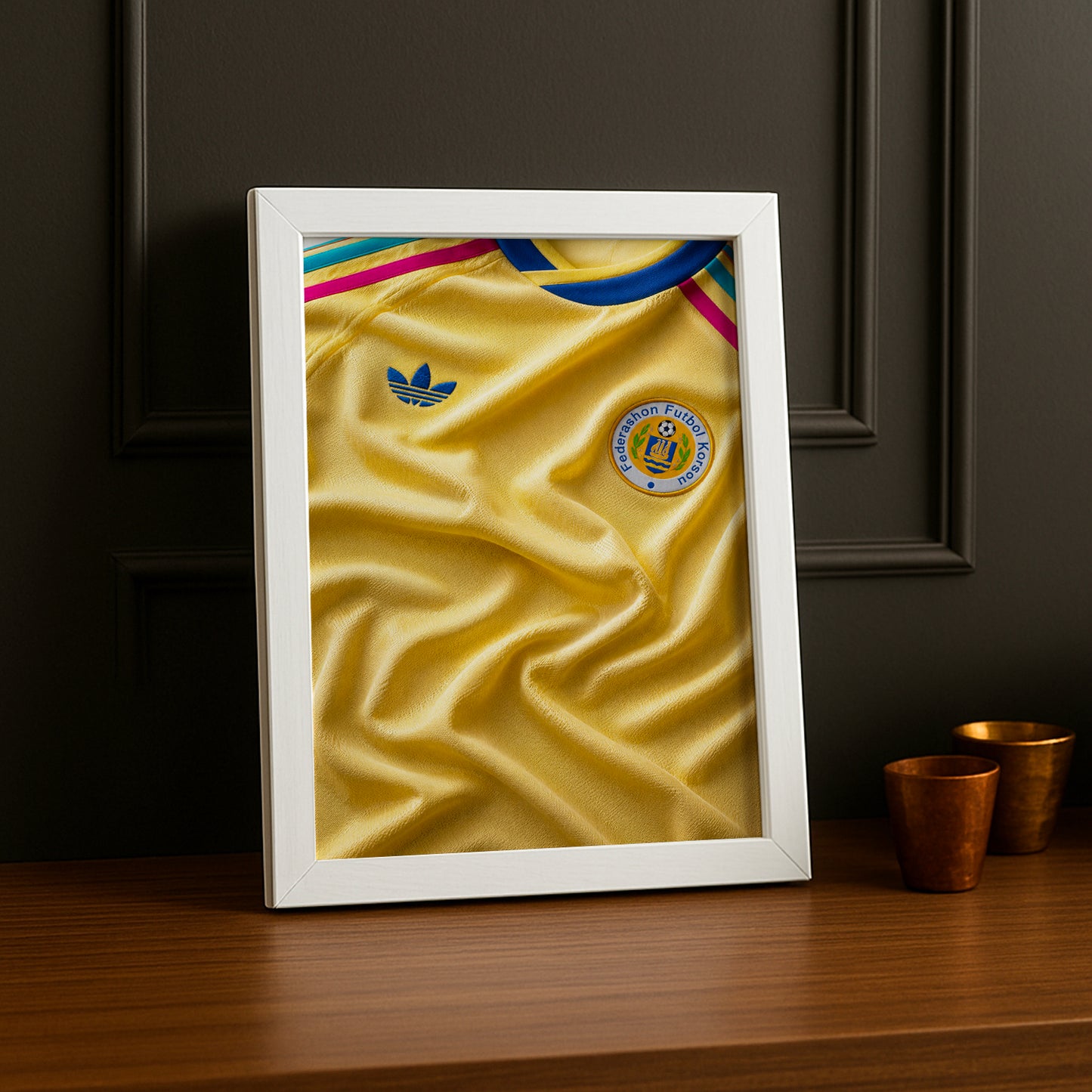 Cadre Photo Maillot Curaçao – Extérieur Coupe du Monde 2026 TonCadre
