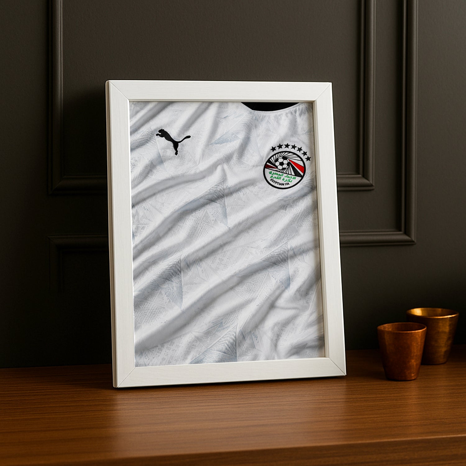 Cadre Photo Maillot Égypte – Extérieur Coupe du Monde 2026 TonCadre