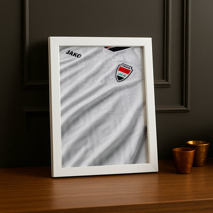 Cadre Photo Maillot Irak – Domicile Coupe du Monde 2026 TonCadre