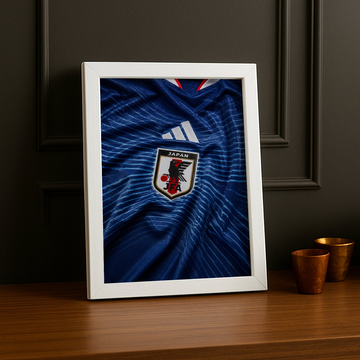 Cadre Photo Maillot Japon – Domicile Coupe du Monde 2026 TonCadre
