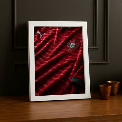 Cadre Photo Maillot Portugal – Domicile Coupe du Monde 2026 TonCadre