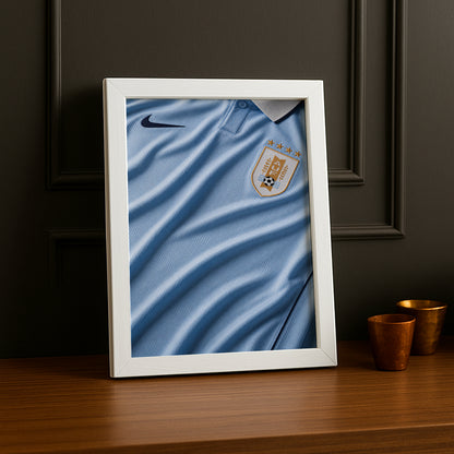 Cadre Photo Maillot Uruguay – Domicile Coupe du Monde 2026 TonCadre
