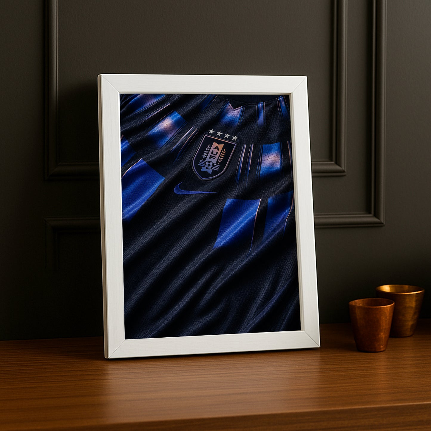 Cadre Photo Maillot Uruguay – Extérieur Coupe du Monde 2026 TonCadre