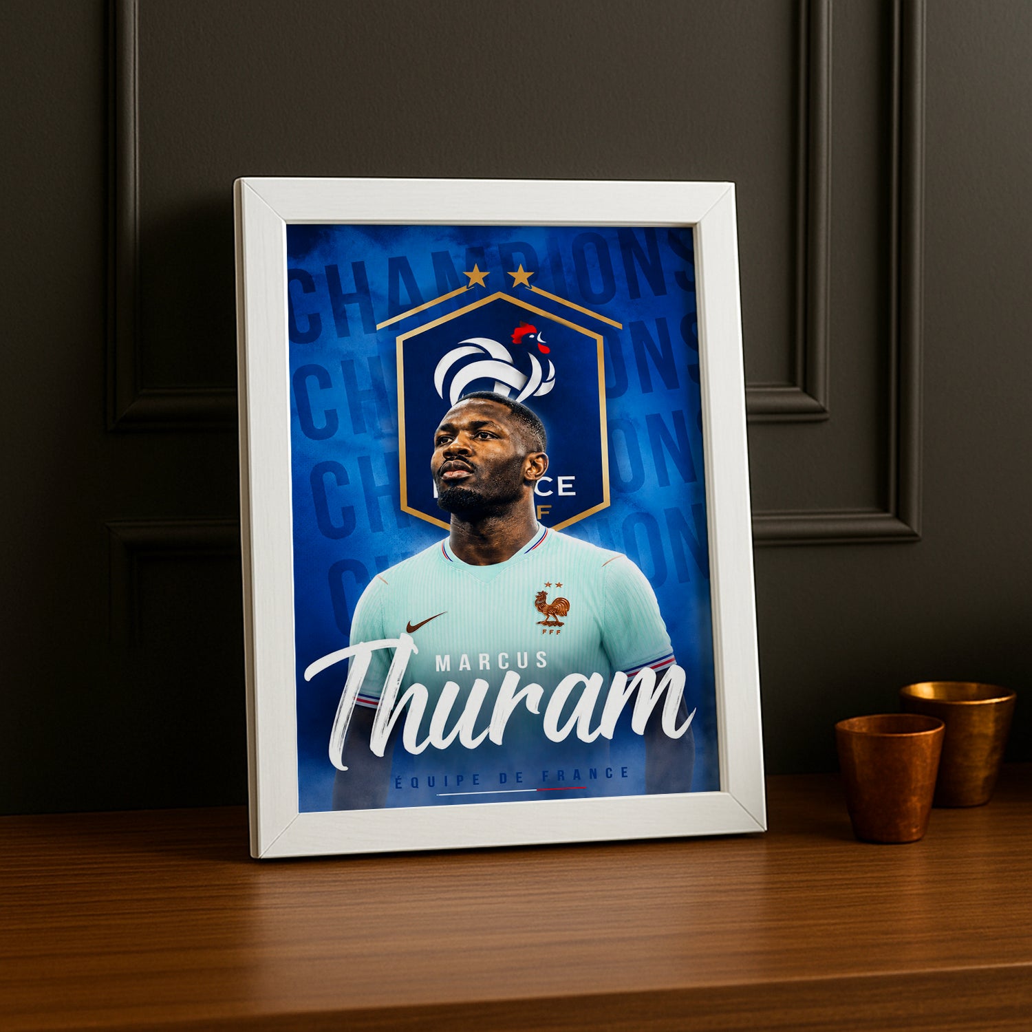 Cadre Photo Marcus Thuram – Équipe de France TonCadre