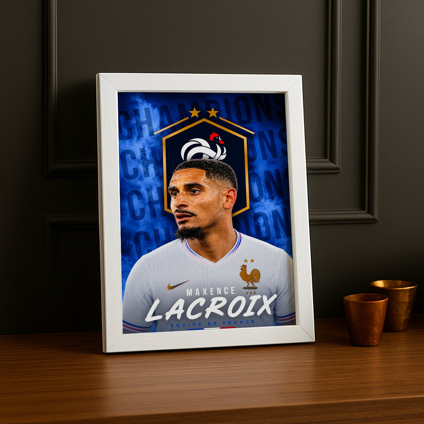 Cadre Photo Maxence Lacroix – Équipe de France TonCadre
