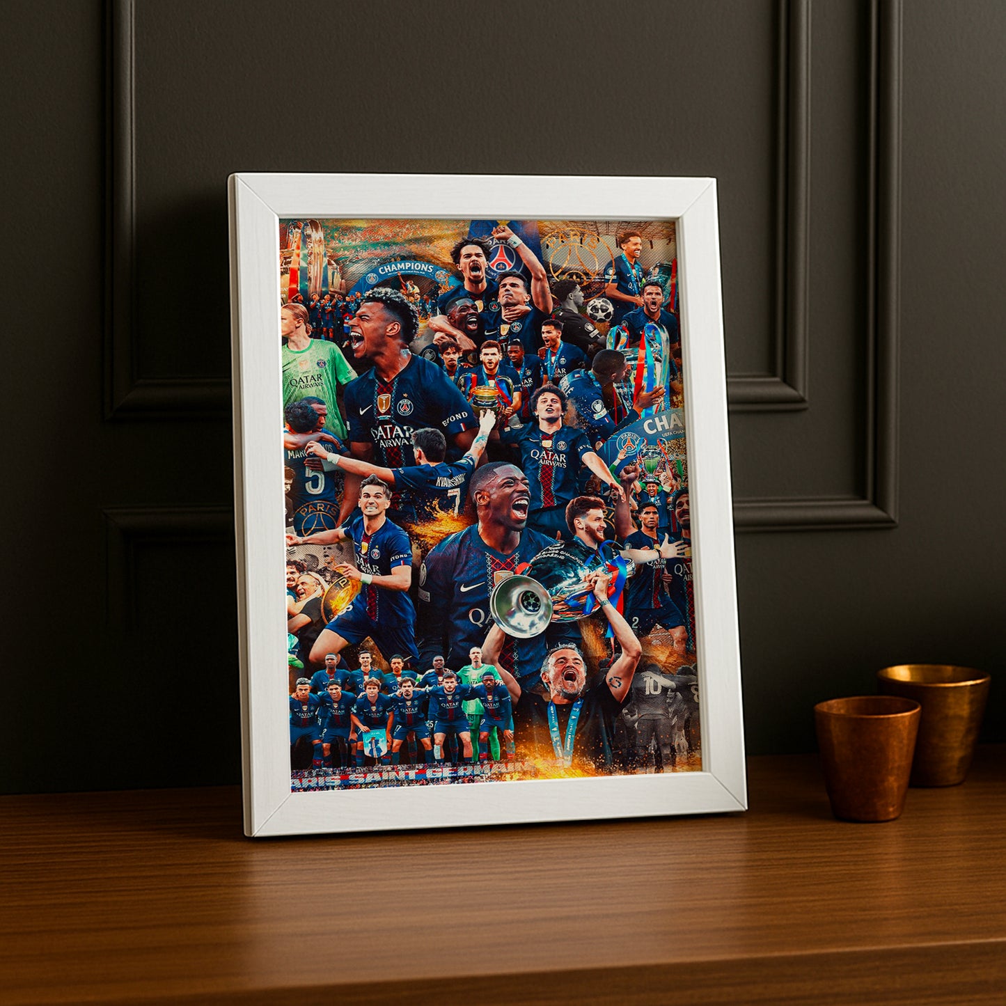 Cadre Photo PSG – Montage Épique Champions League 2026 | Paris Saint-Germain TonCadre