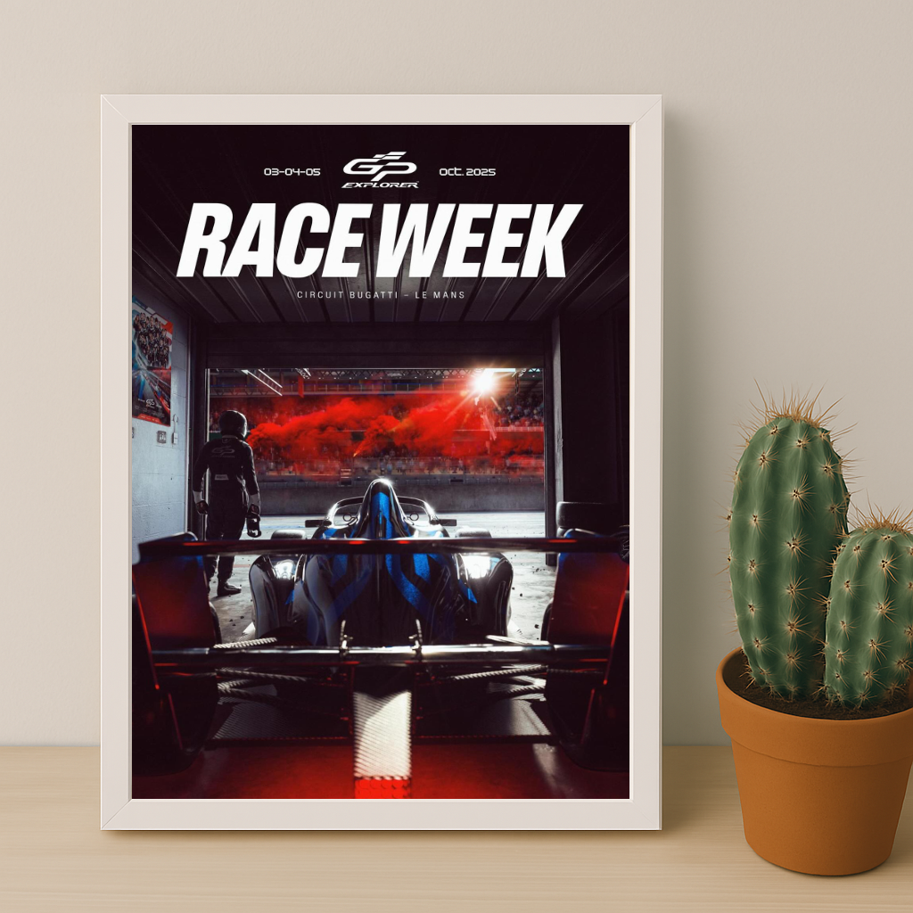Poster encadrée GP Explorer - Race Week
