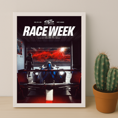 Poster encadrée GP Explorer - Race Week