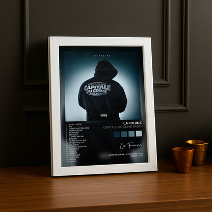 Cadre Photo La Fouine - Capitale du Crime Radio