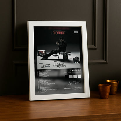 Cadre Photo La Fouine - Drôle de parcours