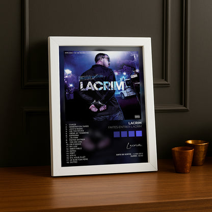 Cadre Photo Lacrim - Faites entrer Lacrim