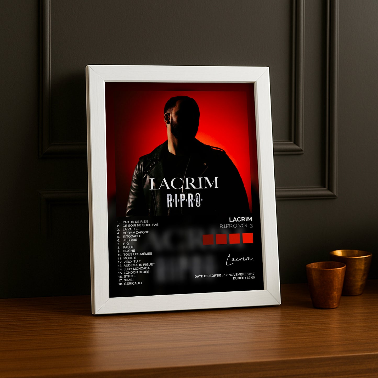 Cadre Photo Lacrim - RIPRO 3